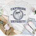 Capybara University Capybara Meme Lover T-Shirt Unique Gifts