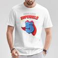 Children's 5Th Birthday Dieser Kleine Superheld Ist 5 Jahre Alt Held T-Shirt Lustige Geschenke