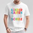 Children's Bye Bye Tschüss Kindergarten Ich Rocke Jetzt Die Schule T-Shirt Lustige Geschenke