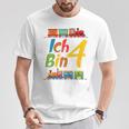 Children's Junge Geburtstag 4 Jahre Zug Railway Four Birthday T-Shirt Lustige Geschenke