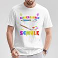 Children's Schule Ich Komme Kita Abgänger Schule Ich Komme 80 T-Shirt Lustige Geschenke