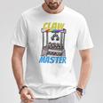 Classic Arcade Gamer Enthusiast Claw Machine Master T-Shirt Unique Gifts