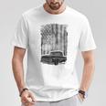 Classic Us Flag Vintage Pickup Truck T-Shirt Unique Gifts