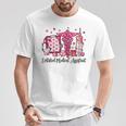 Cma Certified Medical Assistant Hearts Valentine's Day T-Shirt Unique Gifts