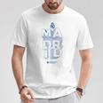 Colección Real Madrid Logo Azul Camiseta unisex Regalos divertidos