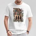 Country Three Cowboys American Western Country This Is God T-Shirt Personalized Gifts