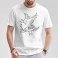 Cry Baby Aesthetic Tattoo Crybaby Bird T-Shirt Unique Gifts