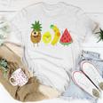 Cute Fruit Friends Family Summer Party T-Shirt Unique Gifts