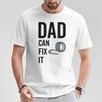 Dad Can Fit It Handyman Diy Duct Tape Father's Day T-Shirt Unique Gifts