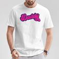 Daddy Pink Gay Bear Lgbt Homosexual Boyfriend Buddy Couples T-Shirt Unique Gifts