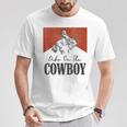 Dibs On The Cowboy Vintage Western Rodeo Country Cowgirls T-Shirt Unique Gifts