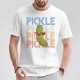 Dill Pickle Squad Green Pickles Lovers Cucumber Jar T-Shirt Unique Gifts