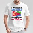 Eritrea Eritreische Flagge T-Shirt Lustige Geschenke