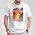 Family Vacation Cancun Mexico 2024 Summer Trip Matching T-Shirt Funny Gifts