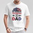 Father Veterans Day My Favorite Veteran Is My Dad Proud Kids T-Shirt Unique Gifts