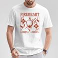 Fireheart To Whatever End Fire Breathing T-Shirt Unique Gifts