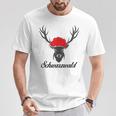 Forest Bollenhut Deer S T-Shirt Lustige Geschenke