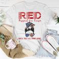 On Friday We Wear Red Friday Military Support Troops Us Flag T-Shirt Unique Gifts