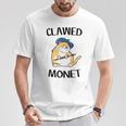 Cat French Artist Painting Clawed Monet T-Shirt Unique Gifts