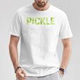 Pickle Cucumber Vegan Squad Green Grocer Green Farm T-Shirt Unique Gifts