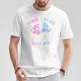 Gender Reveal Papaater Raglan T-Shirt Lustige Geschenke