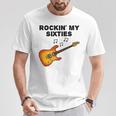 Gitarrist 60 Geburtstag E-Gitarre T-Shirt Lustige Geschenke