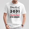 Graduation 2024 Future Class Of 2031 5Th Grade T-Shirt Unique Gifts