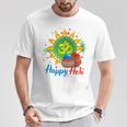 Happy Festival Of Colors Happy Holi Om Hindu Indian T-Shirt Unique Gifts