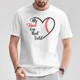 My Heart Is On That Field Baseball For Mom T-Shirt Unique Gifts
