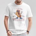 I'm Just Here For The Weiners 4Th Of July Patriotic Hot Dog T-Shirt Unique Gifts