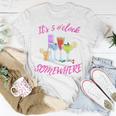 It's 5 O’Clock Somewhere Hello Summer Beach Lover Summertime T-Shirt Unique Gifts