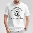 Junenth Celebrate Black Freedom Broken Chains Meme T-Shirt Unique Gifts