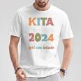 Kinder Kindertagesstätte Abschied Kinder Kita Abgänger 2024 T-Shirt Lustige Geschenke