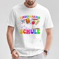 Kinder Mach's Gut Kindergarten Ich Rocke Jetzt Die Schule T-Shirt Lustige Geschenke