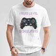 Kinder Neues Level Preigeschaltet Schulkind 2024 Einschulung Gaming T-Shirt Lustige Geschenke