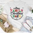 King Family Name Christmas Matching Surname Xmas T-Shirt Personalized Gifts