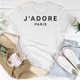 I Love Paris J-Adore Paris White Graphic T-Shirt Unique Gifts