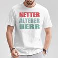 Lustiger Papa Undater Herrenatertagatertagsgeschenk Raglan T-Shirt Lustige Geschenke