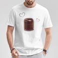 Lustiges Pudding-Liebhaber T-Shirt, Herziges Motiv für Fans Lustige Geschenke