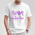 In May We Wear Purple Lupus Awareness Month Ribbon T-Shirt Unique Gifts
