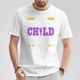 I Am A Military Child Purple Up For Military Child Month T-Shirt Unique Gifts
