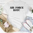 Military Style Air Force Rotc Retro T-Shirt Unique Gifts