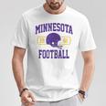 Minnesota Football Athletic Vintage Sports Team Fan T-Shirt Unique Gifts