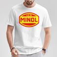 Minol Veb Folkseigenen Berieb Minol T-Shirt Lustige Geschenke