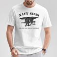 Navy Seal The Only Easy Day Was Yesterday Black T-Shirt Unique Gifts