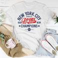 New York City Sport Co Football Baseball Basketball Fan T-Shirt Unique Gifts