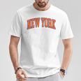 New York Text T-Shirt Unique Gifts