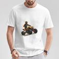 Niños 8 Años De Edad Quad Fiesta De Cumpleaños Tema Atv 4 Wheeler Camiseta unisex Regalos divertidos