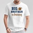 Niños Big Brother De Fútbol Para Embarazo Diseño De Otoño Camiseta unisex Regalos divertidos