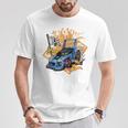Niños Hot Wheels Coche De Dibujos Animados Niños Camiseta unisex Regalos divertidos